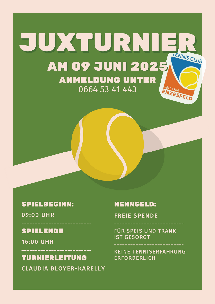 Juxturnier beim TC Enzesfeld – Spaß am Spiel für alle!